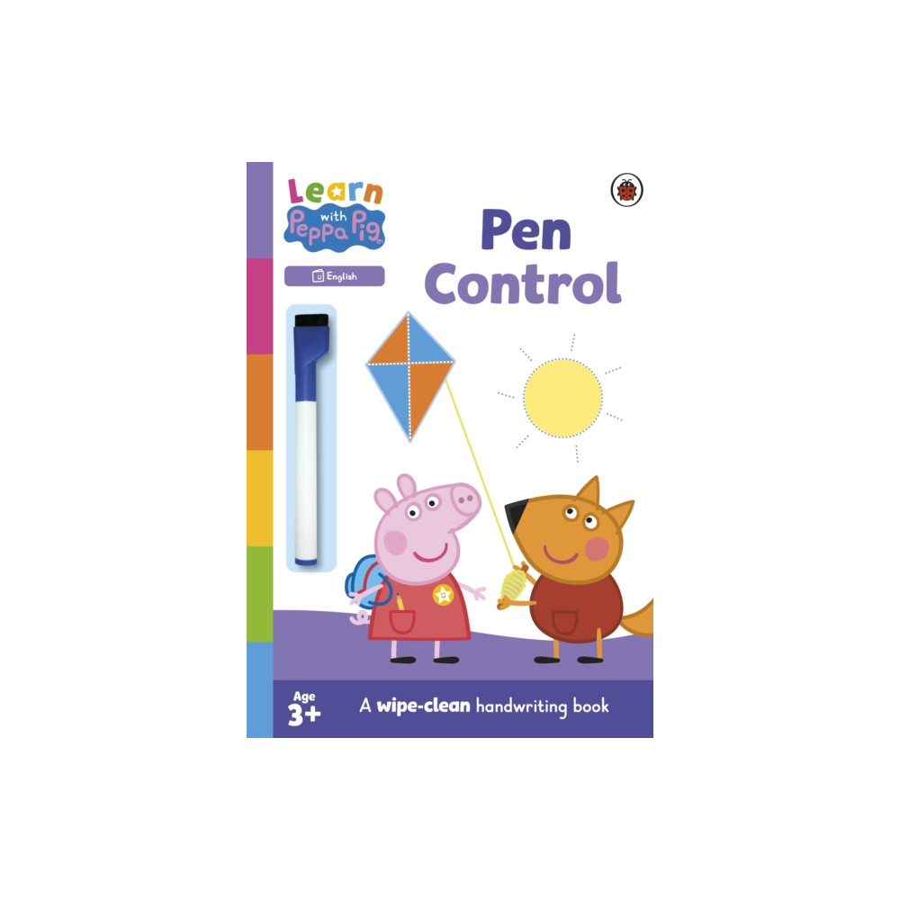 Produktbild för Learn with Peppa: Pen Control wipe-clean activity book (häftad, eng)