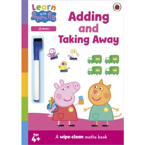 Learn with Peppa: Adding and Taking Away wipe-clean activity book (häftad, eng)