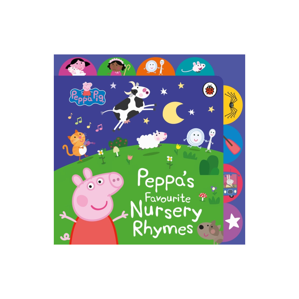 Produktbild för Peppa Pig: Peppa’s Favourite Nursery Rhymes (bok, board book, eng)