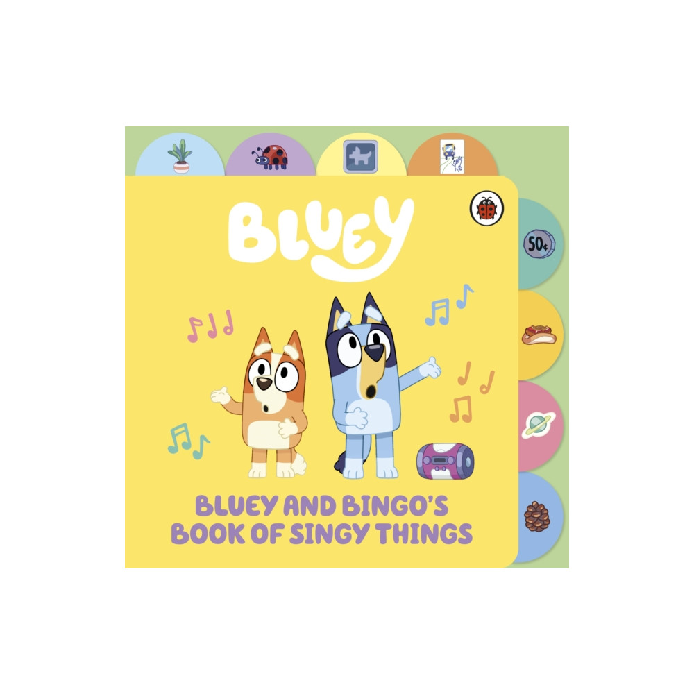 Produktbild för Bluey: Bluey and Bingo’s Book of Singy Things (bok, board book, eng)
