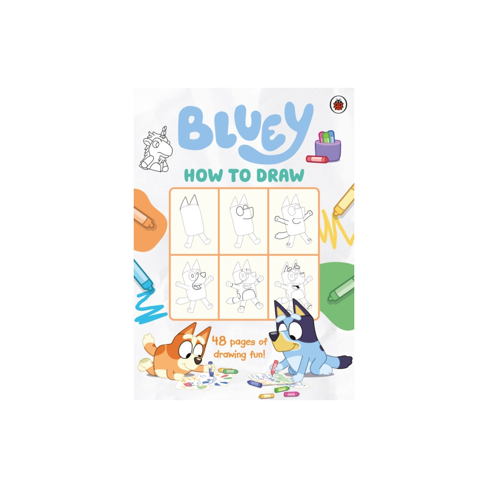 Produktbild för Bluey: How to Draw (häftad, eng)
