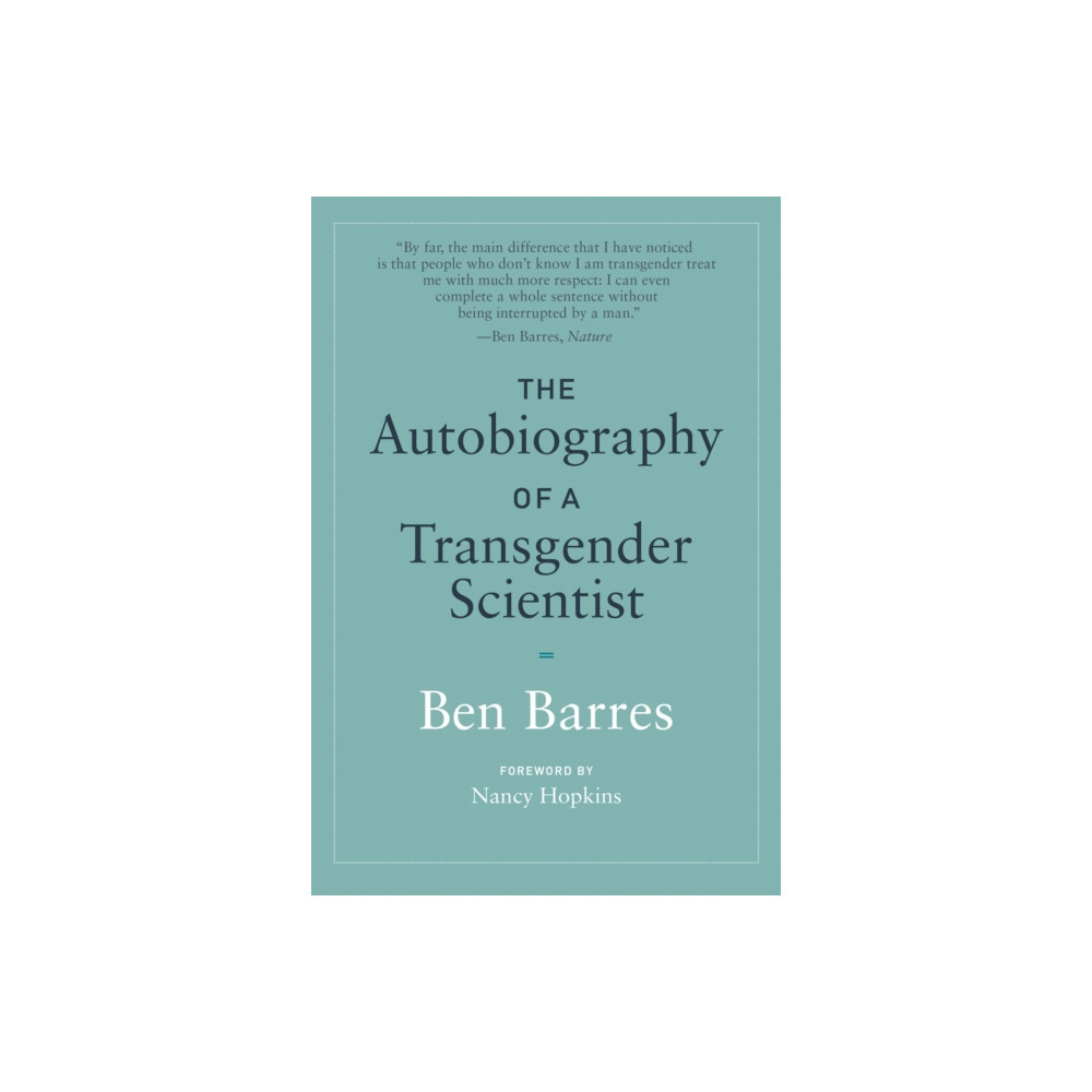 Produktbild för The Autobiography of a Transgender Scientist (häftad, eng)