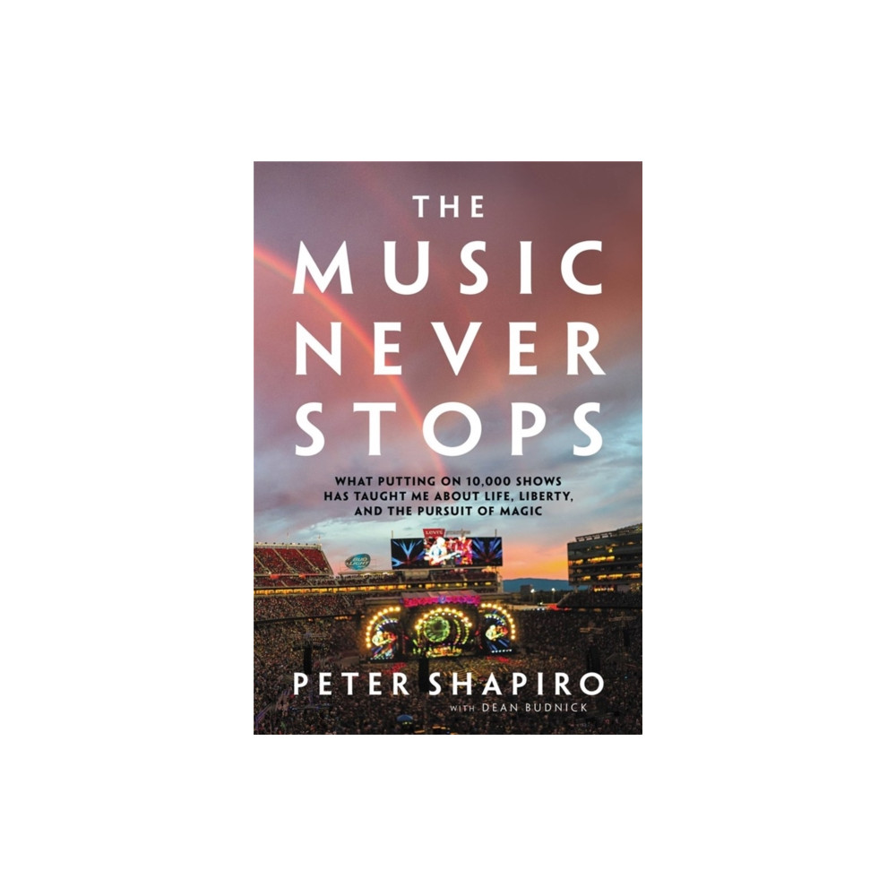 Produktbild för The Music Never Stops (inbunden, eng)