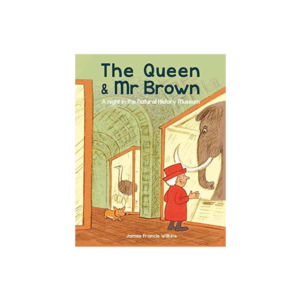 Produktbild för The Queen & Mr Brown: A Night in the Natural History Museum (häftad, eng)