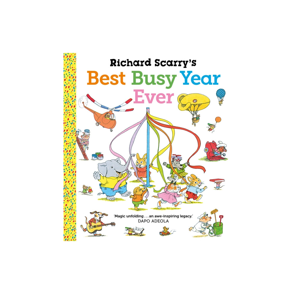 Produktbild för Richard Scarry's Best Busy Year Ever (häftad, eng)