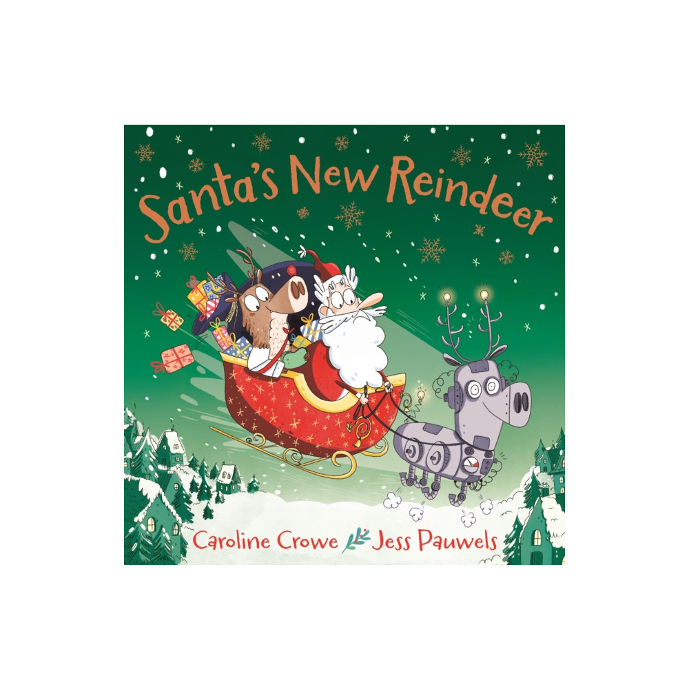Produktbild för Santa's New Reindeer (häftad, eng)