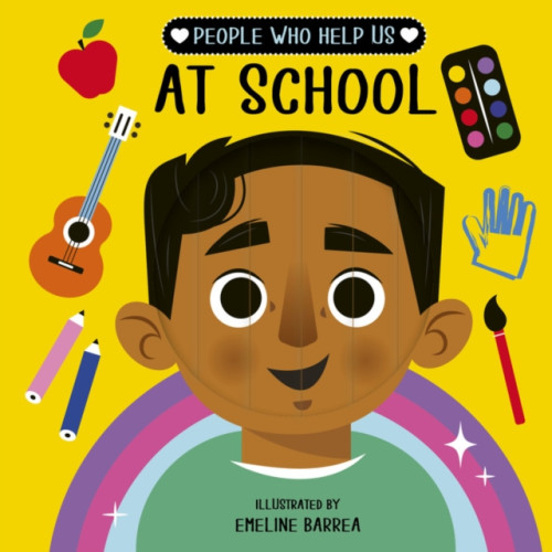 Quarto Publishing Plc People who help us: At School (bok, board book, eng)