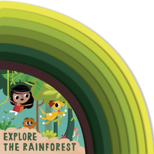 Quarto Publishing Plc Explore the Rainforest (bok, board book, eng)