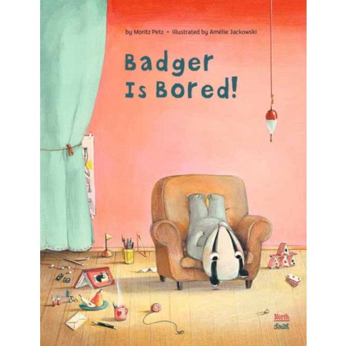 North-South Books Badger is Bored (inbunden, eng)