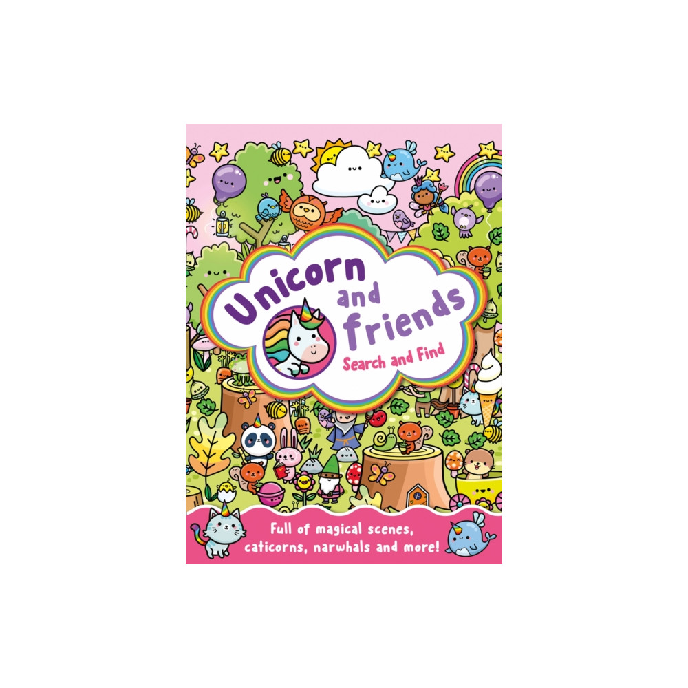 Produktbild för Unicorn and Friends Search and Find (häftad, eng)