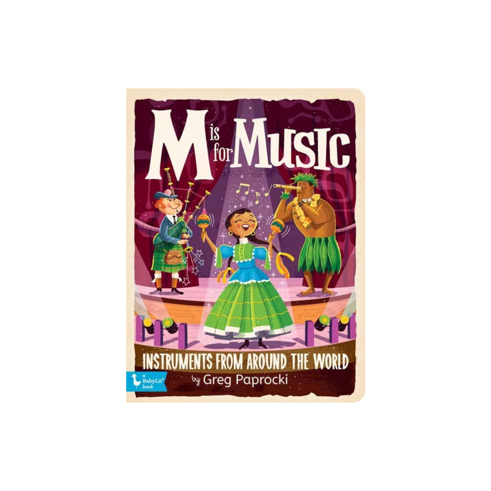Produktbild för M Is for Music (bok, board book, eng)
