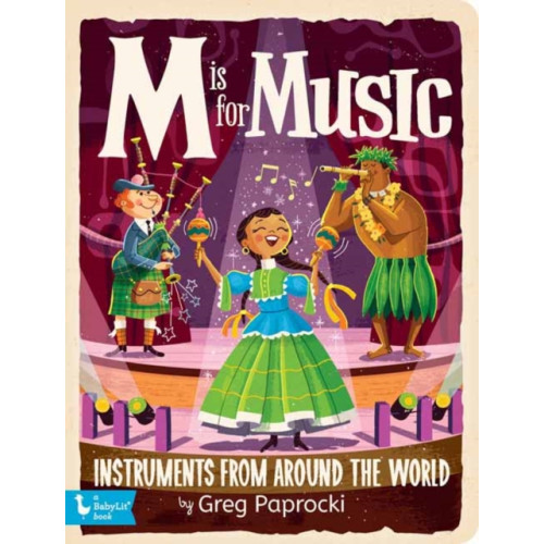 Gibbs M. Smith Inc M Is for Music (bok, board book, eng)