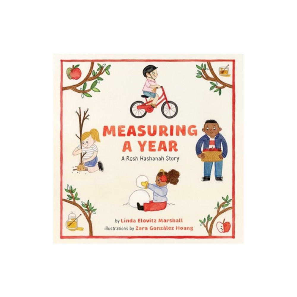 Produktbild för Measuring a Year: A Rosh Hashanah Story (inbunden, eng)