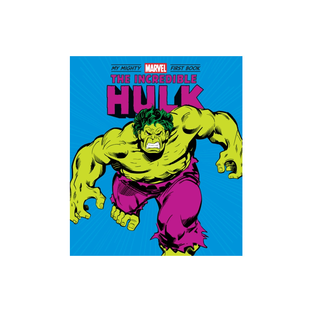 Produktbild för The Incredible Hulk (bok, board book, eng)