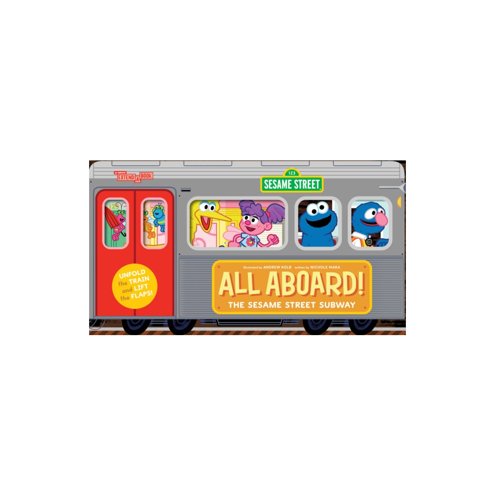Produktbild för All Aboard! The Sesame Street Subway (An Abrams Extend-a-book) (bok, board book, eng)