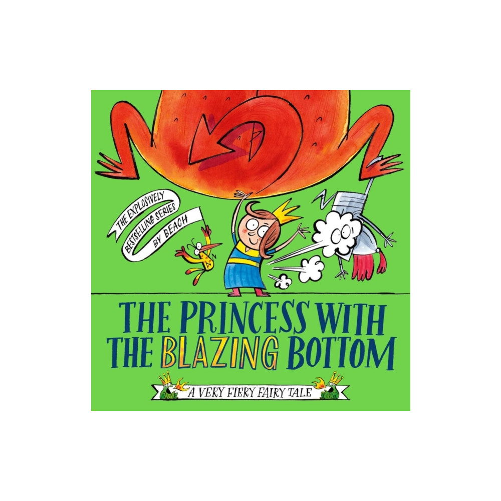 Produktbild för The Princess With The Blazing Bottom (häftad, eng)