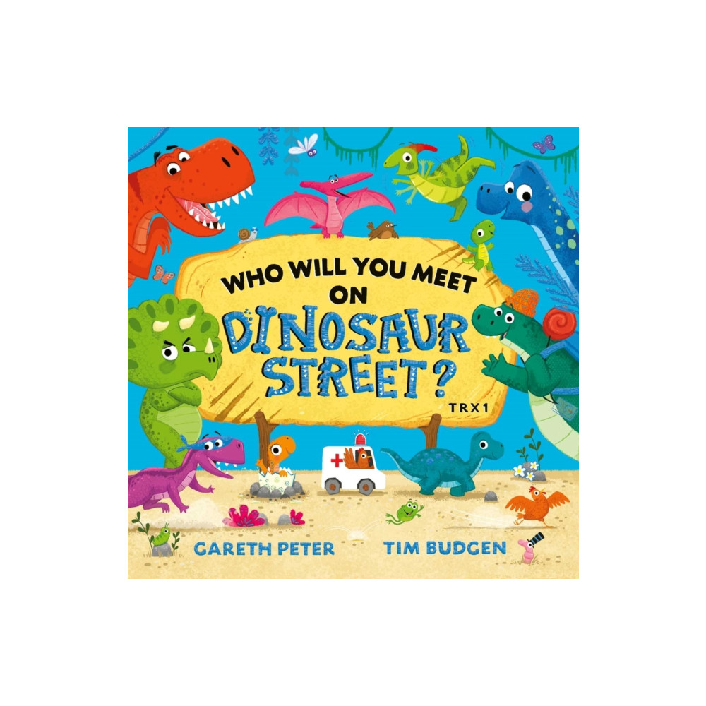 Produktbild för Who Will You Meet on Dinosaur Street (häftad, eng)