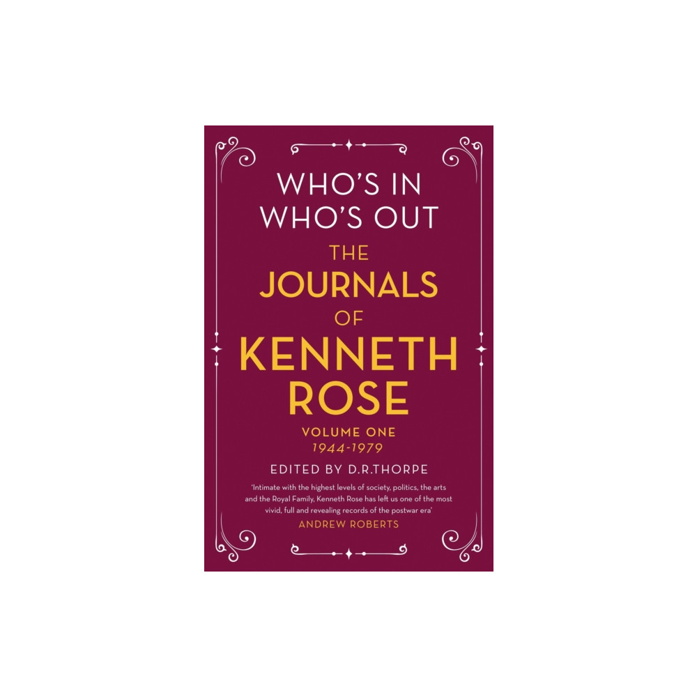 Produktbild för Who's In, Who's Out: The Journals of Kenneth Rose (häftad, eng)