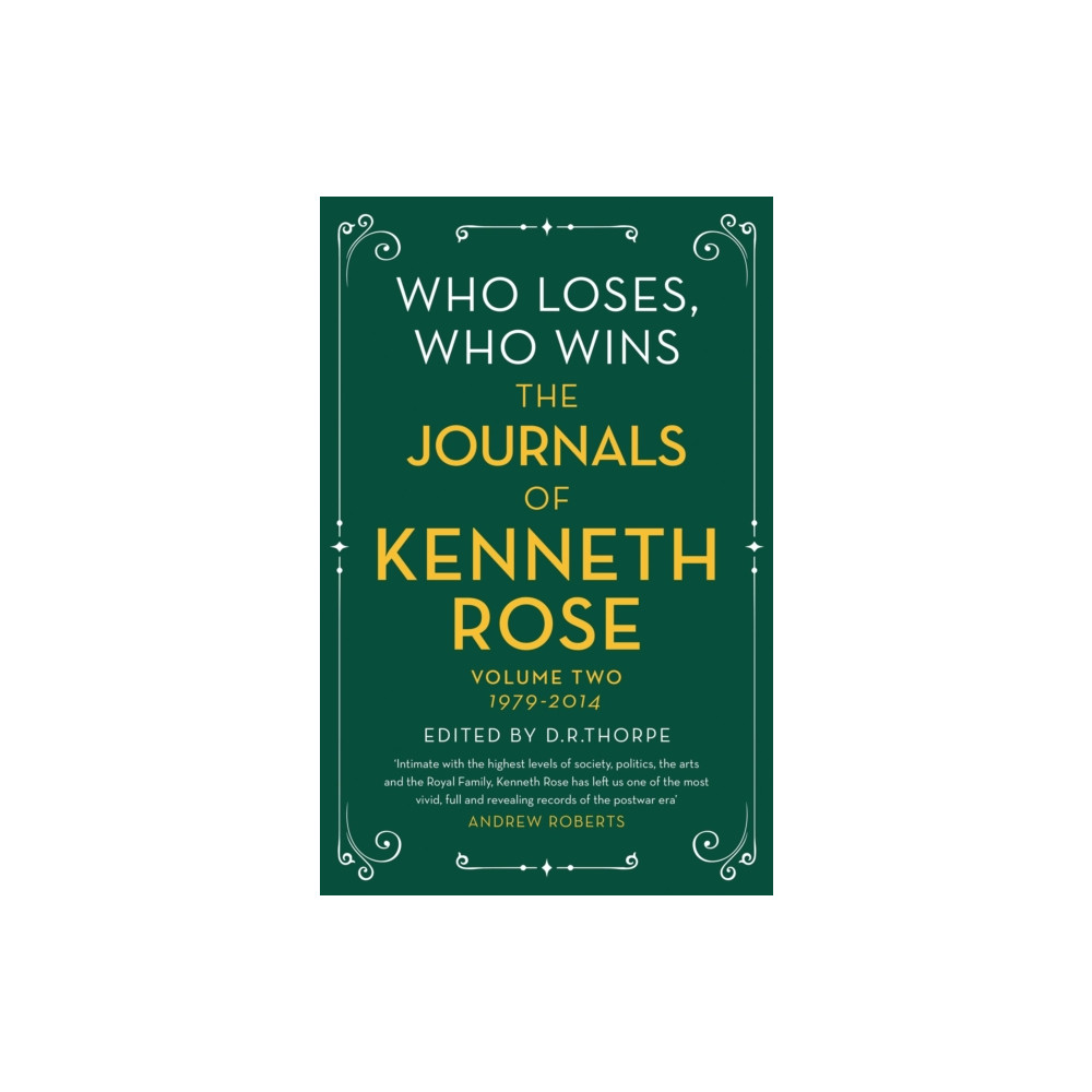 Produktbild för Who Loses, Who Wins: The Journals of Kenneth Rose (häftad, eng)