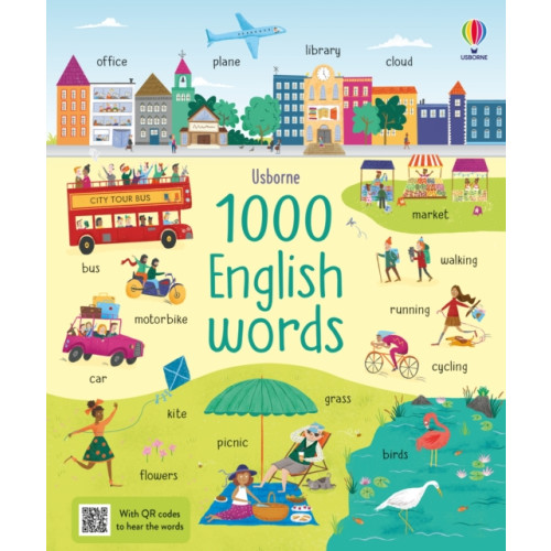 Usborne Publishing Ltd 1000 English Words (inbunden, eng)