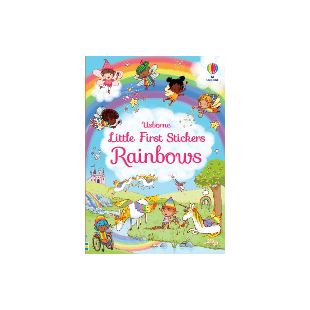 Produktbild för Little First Stickers Rainbows (häftad, eng)