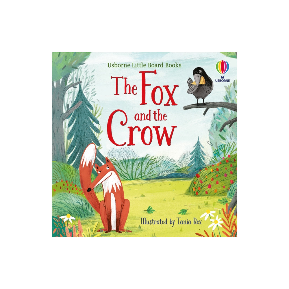 Produktbild för The Fox and the Crow (bok, board book, eng)