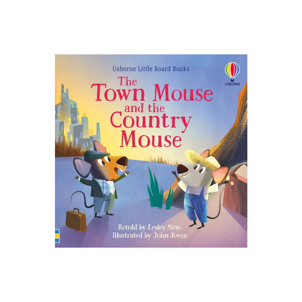 Produktbild för The Town Mouse and the Country Mouse (bok, board book, eng)