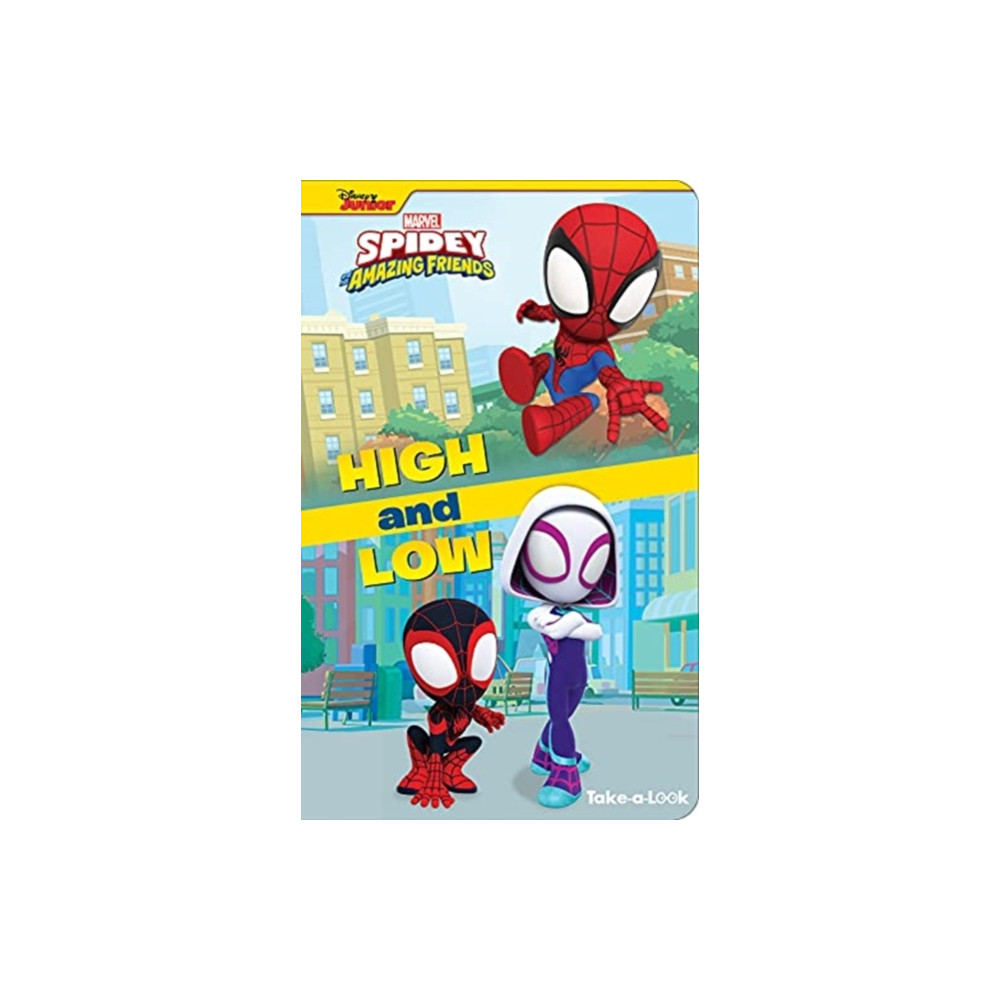 Produktbild för Disney Junior Marvel Spidey and His Amazing Friends: High and Low Take-a-Look Book (bok, board book, eng)