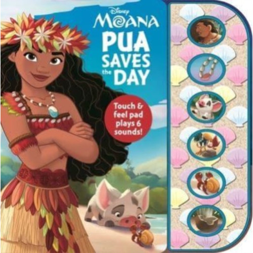 Phoenix International Publications, Incorporated Moana Textured Sound  Pua Saves The Day (inbunden, eng)