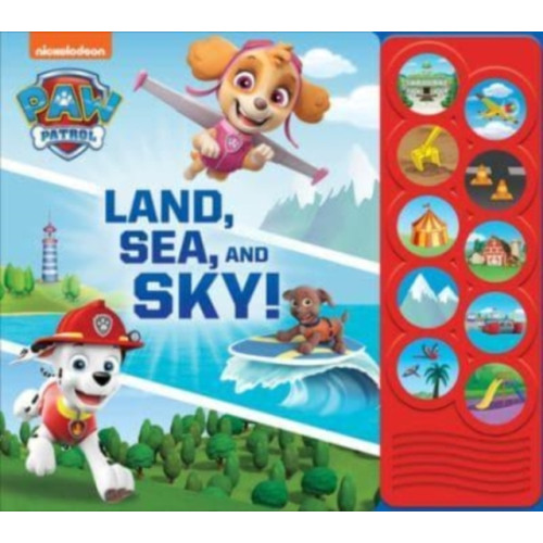 Phoenix International Publications, Incorporated Nickelodeon PAW Patrol: Land, Sea, and Sky! Sound Book (bok, board book, eng)