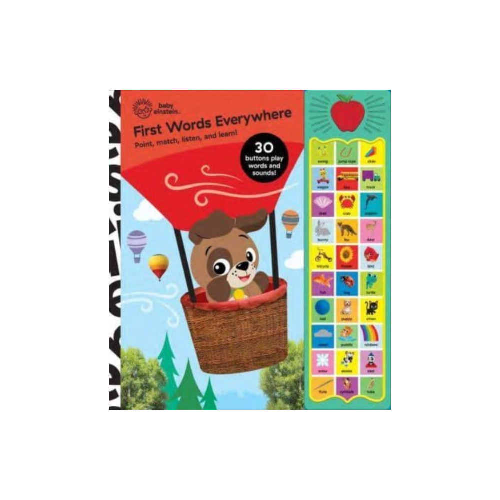 Produktbild för Baby Einstein: First Words Everywhere Sound Book (inbunden, eng)