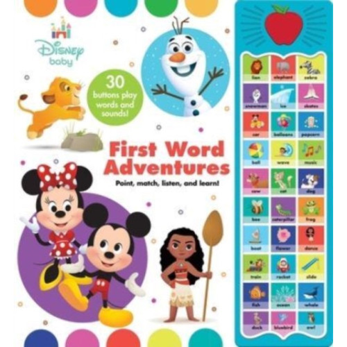 Phoenix International Publications, Incorporated Apple Disney Baby First Word Adventures Sound Book (inbunden, eng)