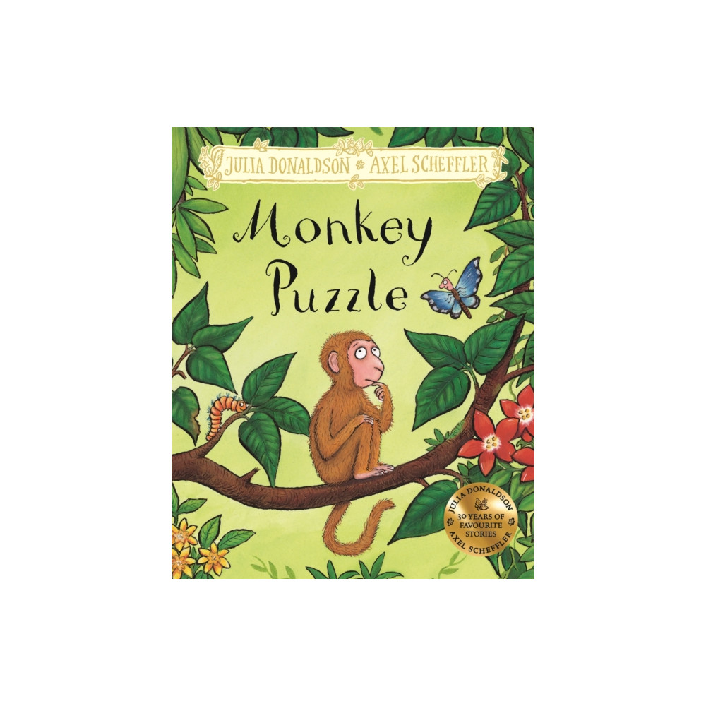 Produktbild för Monkey Puzzle (inbunden, eng)