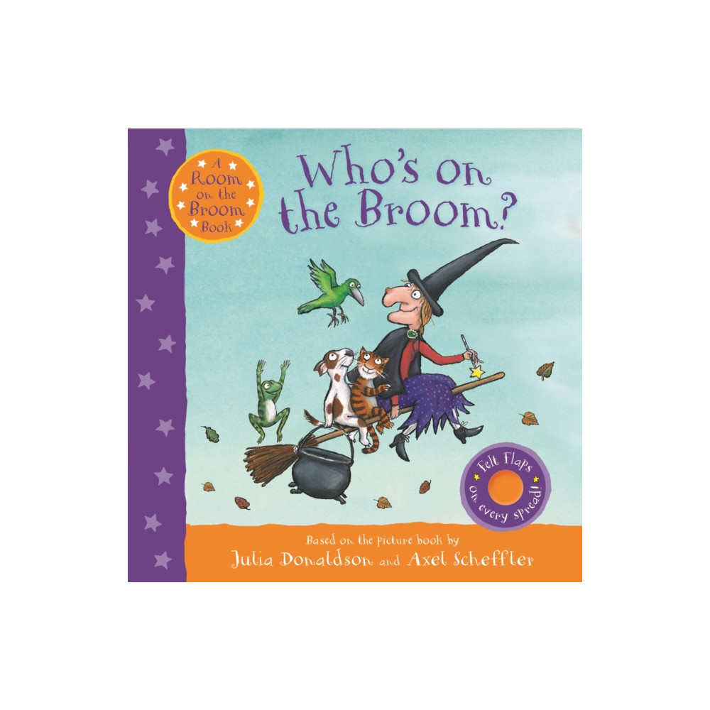 Produktbild för Who's on the Broom? (bok, board book, eng)