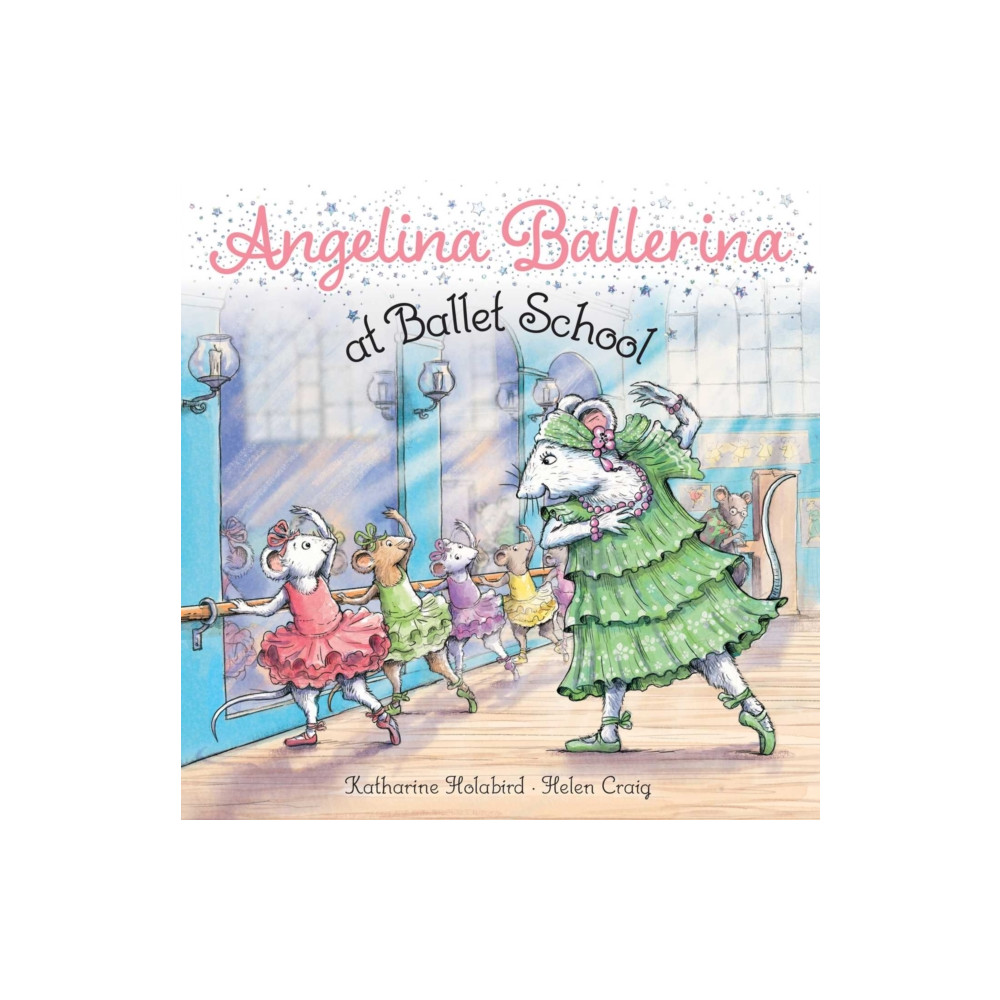 Produktbild för Angelina Ballerina at Ballet School (häftad, eng)