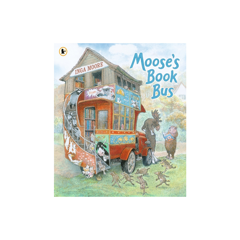 Produktbild för Moose's Book Bus (häftad, eng)