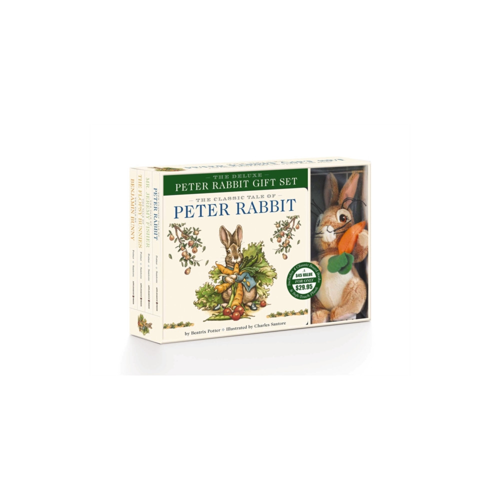 Produktbild för The Peter Rabbit Deluxe Plush Gift Set (bok, board book, eng)