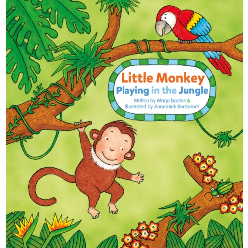 Clavis Publishing Little Monkey. Playing in the Jungle (bok, board book, eng)