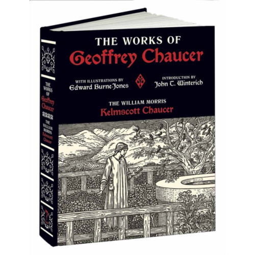 Dover publications inc. Works of Geoffrey Chaucer (inbunden, eng)