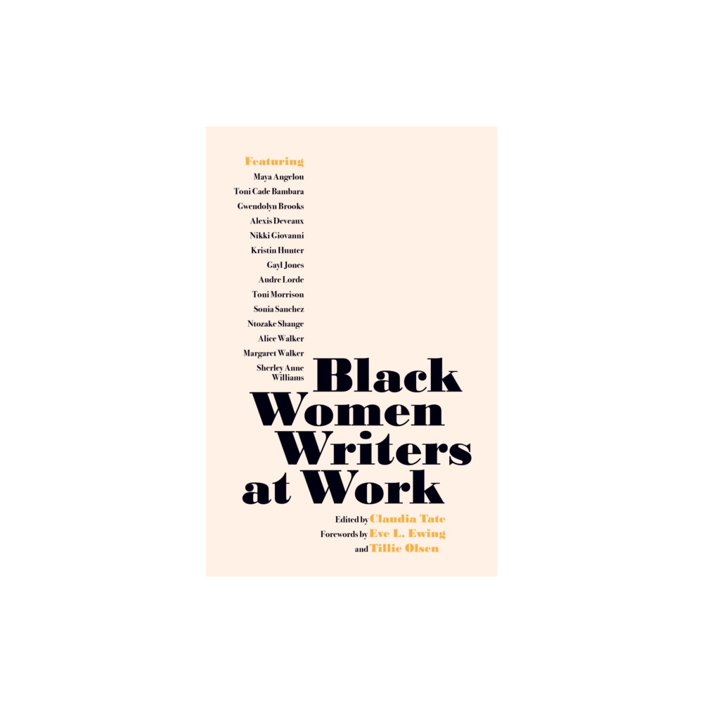 Produktbild för Black Women Writers at Work (häftad, eng)