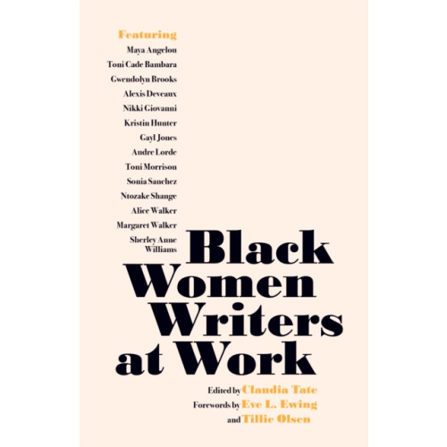 Haymarket Books Black Women Writers at Work (häftad, eng)
