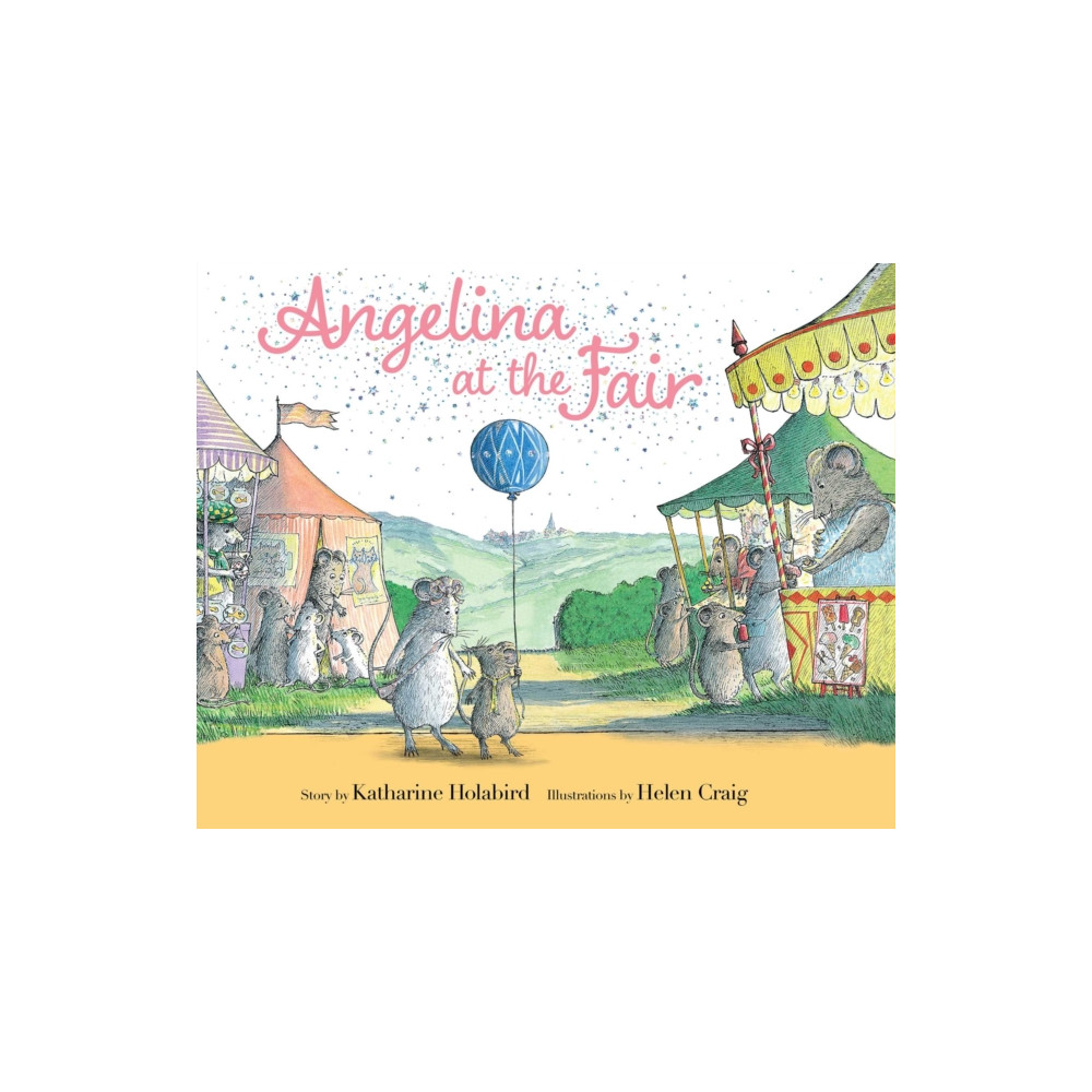 Produktbild för Angelina at the Fair (inbunden, eng)