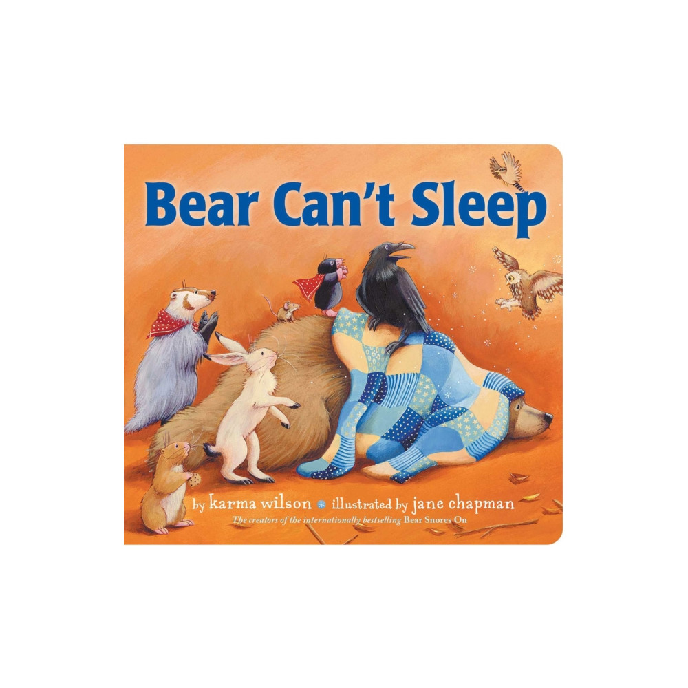 Produktbild för Bear Can't Sleep (bok, board book, eng)