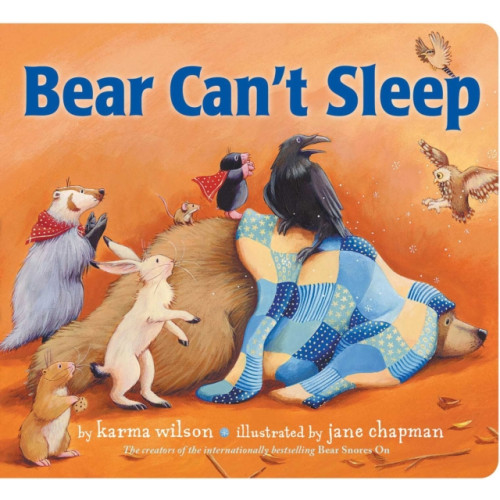 Simon & Schuster Bear Can't Sleep (bok, board book, eng)