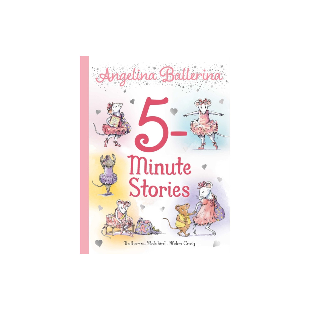 Produktbild för Angelina Ballerina 5-Minute Stories (inbunden, eng)