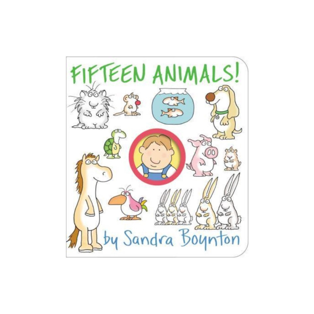 Produktbild för Fifteen Animals! (bok, board book, eng)