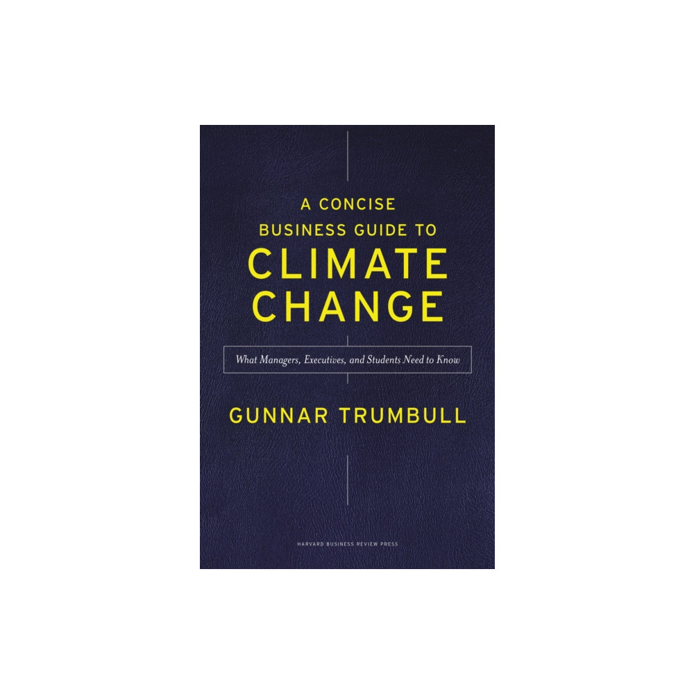 Produktbild för A Concise Business Guide to Climate Change (inbunden, eng)