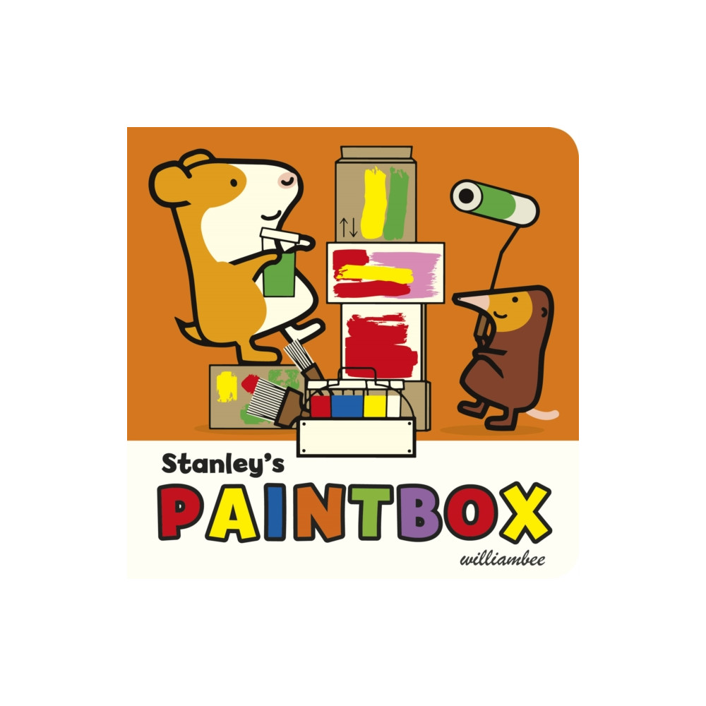 Produktbild för Stanley's Paintbox (bok, board book, eng)