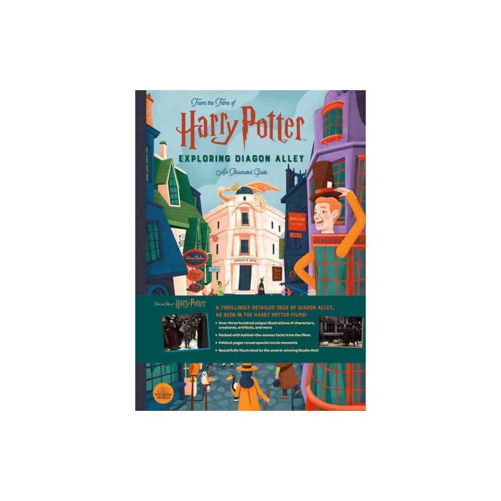 Produktbild för Harry Potter: Exploring Diagon Alley (inbunden, eng)