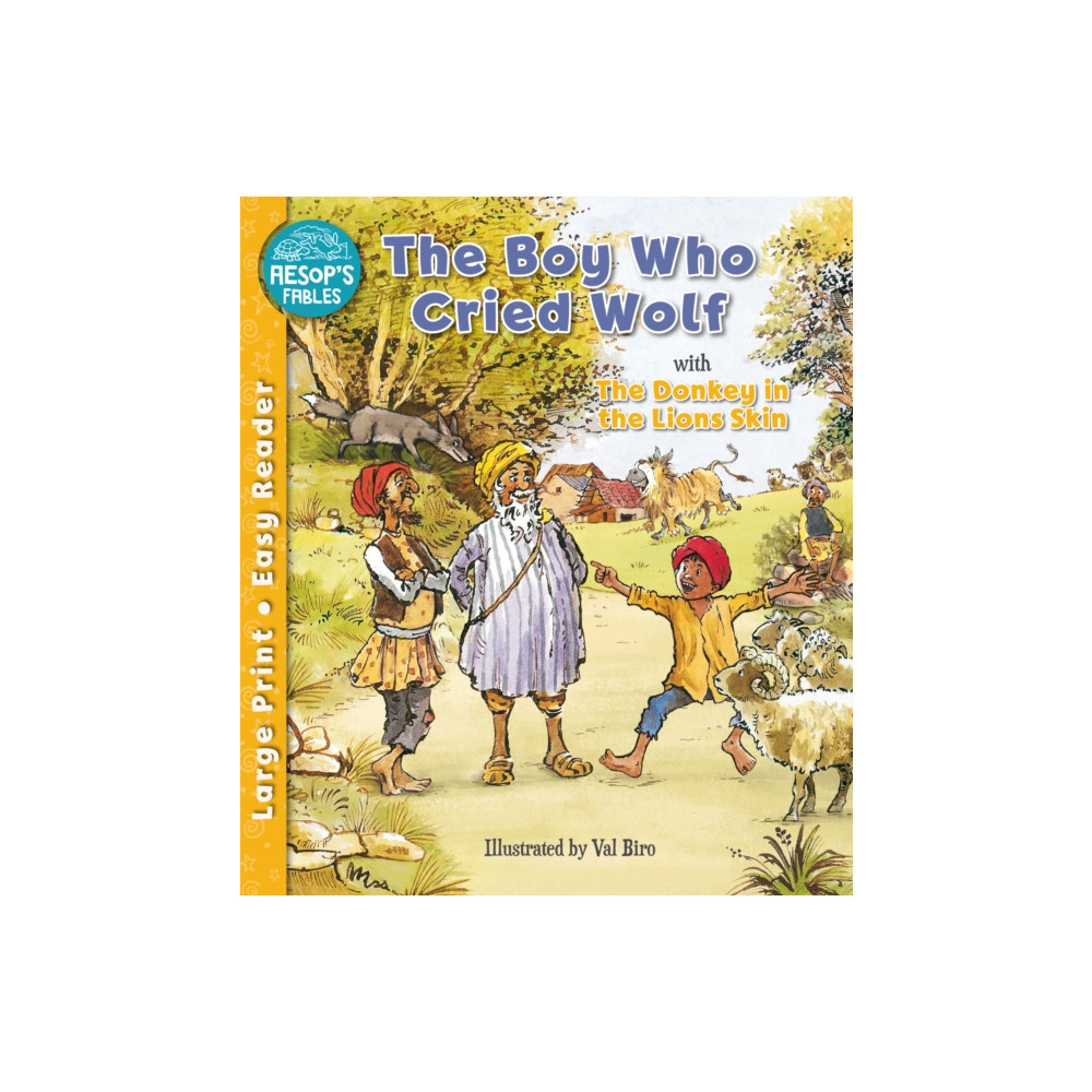 Produktbild för The Boy Who Cried Wolf & The Donkey in the Lion's Skin (häftad, eng)